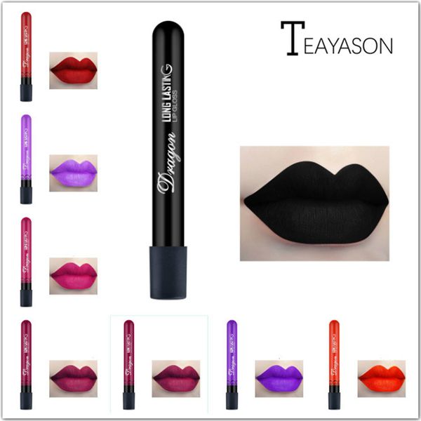 

1 pcs vampire lipstick matte waterproof velvet lip stick 28 colors red pigments makeup matte lipsticks beauty lips