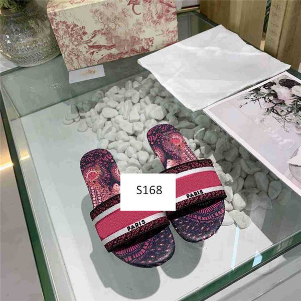 

оригинальная коробка dazzle цветы женщины сандалии конструктора плоские тапочки вышивка сандал цветочные brocade трусы шлепанцы полосатый 8, Black