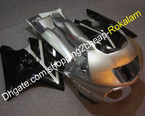 

fashionable fairing for honda cbr600 f3 1997 1998 cbr 600 f3 cbr600f 97 98 silver black motorcycle fairings kit (injection molding)