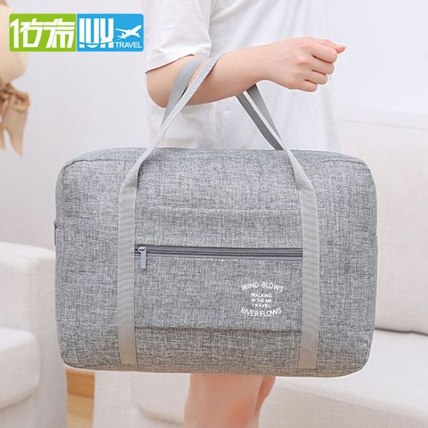 

iux trolley travel bag foldable waterproof nylon travel bag luggage duffle capacity women folding handbags