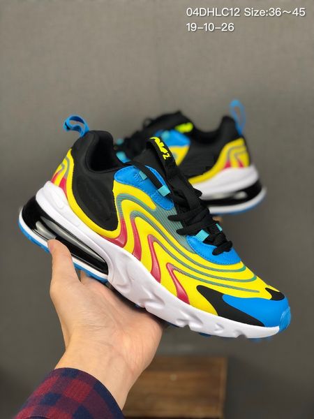 

2020 react 270 87 eng men women designer running shoes bauhaus triple black white fashion men trainers sport shoes nik eur size 36-45