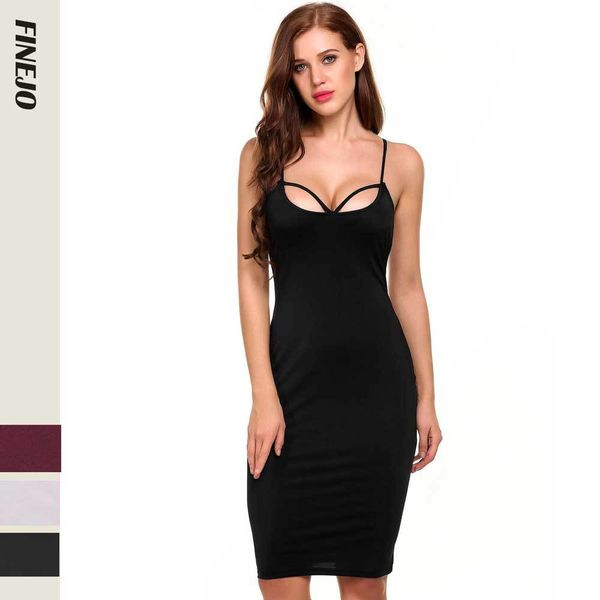 

2020 summer new european and american women's dress v-neck strap pencil skirt halter strap dress, Black;gray