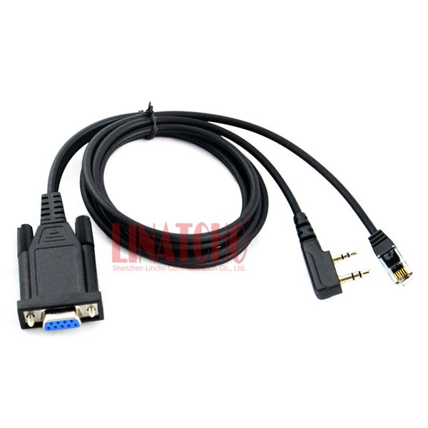 

kenwood walkie talkie tk-2107 tk-3107 tk-2100 car radio tk-768 tk-868 tm-271a tm-471a 2 in 1 programming cable