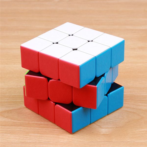 

layers matte shengshou cube 3x3x3 three magic puzzle cubes profissional sticker less speed cubes montessori toys for kids