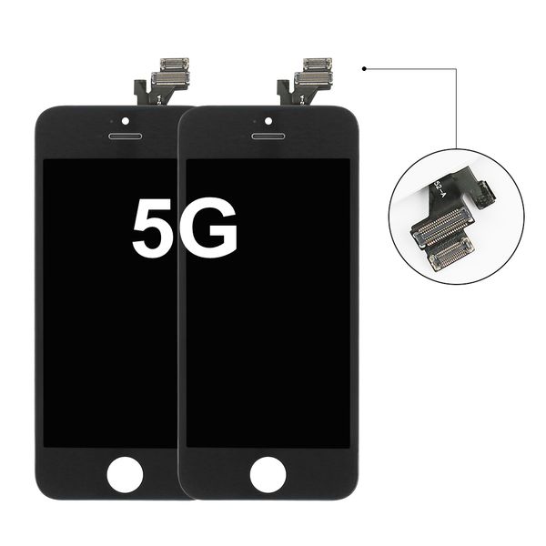 

оригинальный 100% замена панели жк-дисплей для iphone 5g заводская розетка жк-экран дигитайзер сборки наборы инструментов для apple iphone 5
