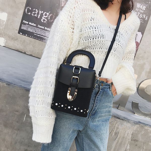 

fashion box shape shoulder crossbody bags for women messenger bags evening girls luxury handbag with chain