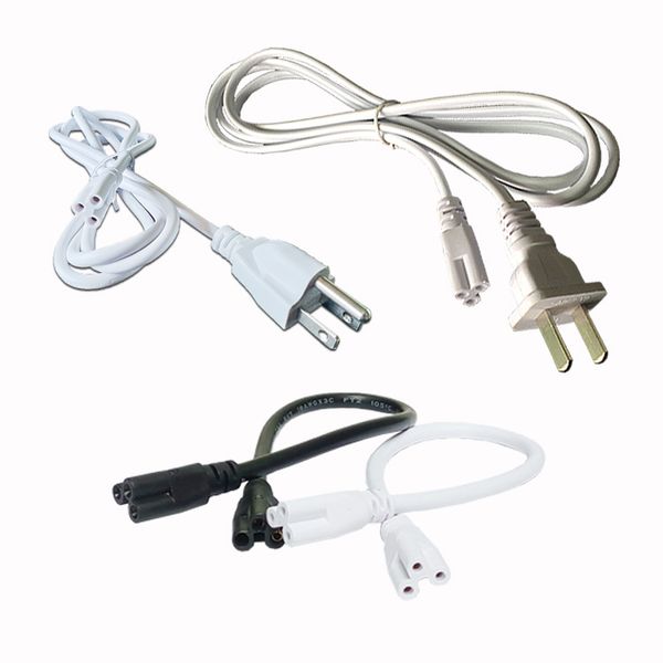 

integrated led tubes power cable 2 sides pin 12 24 48 96 inch wire connector t8 tube connectors tubes link