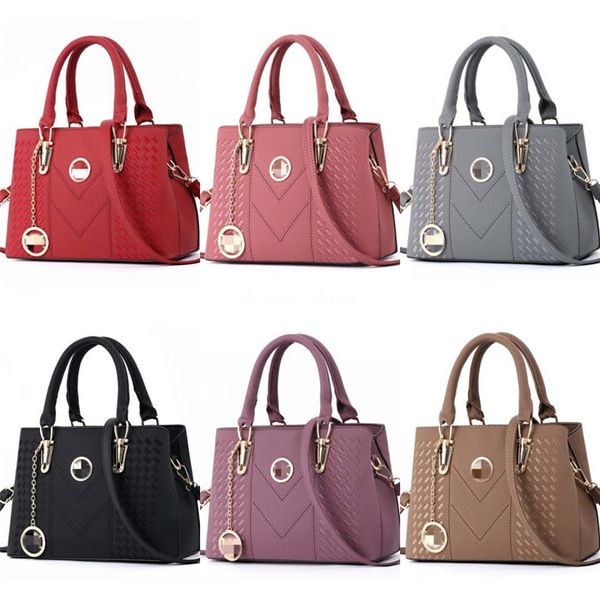 

womens stripe lattice handbags composite flower burburry leather women handbag fashion totes composite fashion totes bag designers bags#551