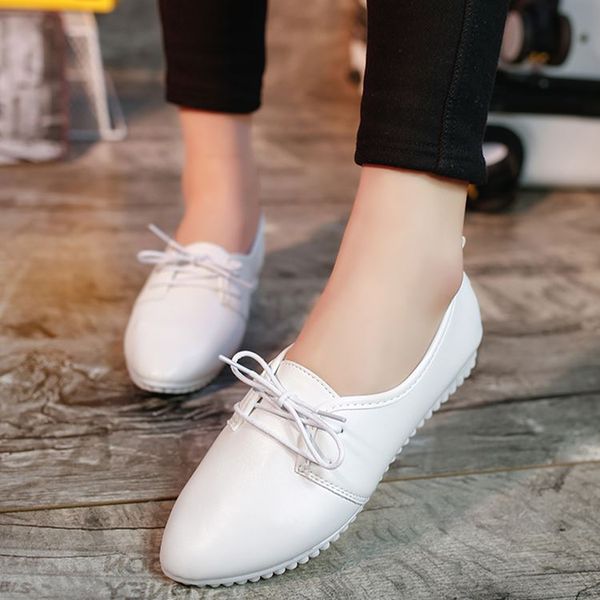 

2019 new women's breathable soft bottom non-slip lightweight wear lazy casual one pedal lace single shoes, Black