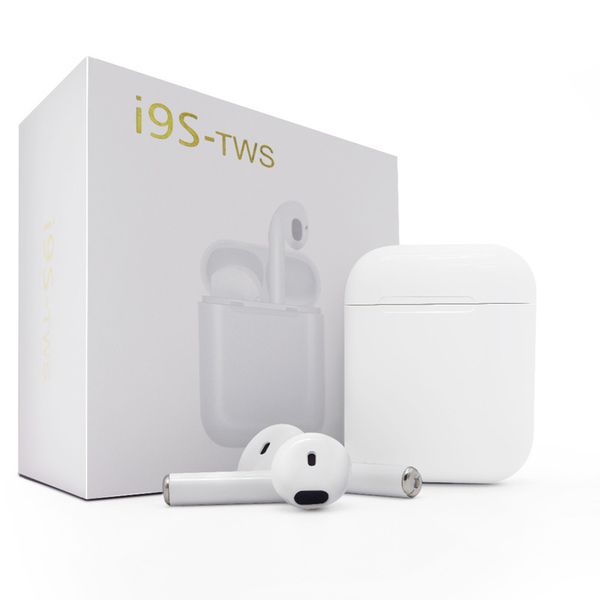 

I9 tw bluetooth 5 0 head et tereo wirele bluetooth earphone i9 tw earbud for apple android phone with charging box mic