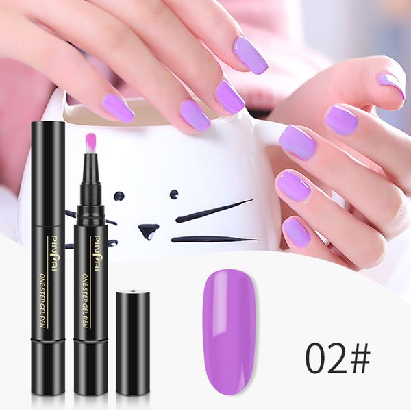 

1 pcs nail manicure gel varnish pen led uv gel polish nail art pencil hjl2019