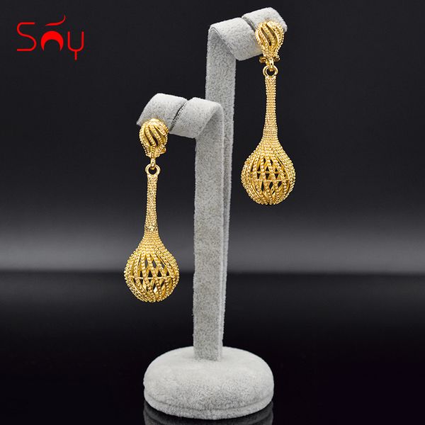 

sunny jewelry bohemia jewelry ball earrings for women drop dangle earrings luxury wedding earrings for engagement jewelry gifts, Golden