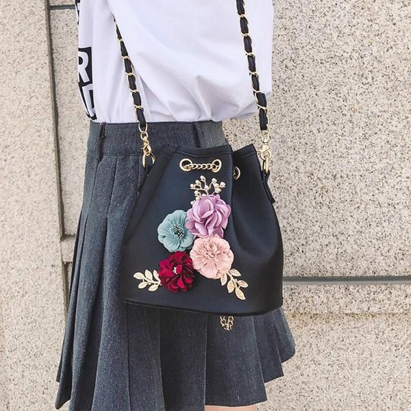 

molave handbags women new fashion leather drawstring applique handbag shoulder bags purse messenger bag handbags luxury may27