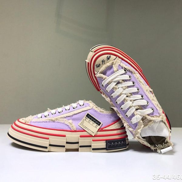 

new xvessel g.o.p. lows canvas shoes mens women fashion designer vessel tripe s piece by piece speed casual shoes, Black