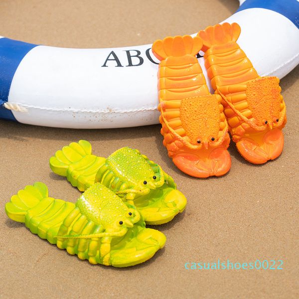 

2020 new arrival funny slippers women soft pvc beach slippers plus size 32-47 summer shoes woman slides c22, Black