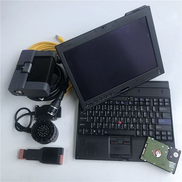 

for bmw icom diagnostic & programming tool icom a2 b c scanner with software hdd 1tb win10 system v2021 iin x200t lap4g used computer