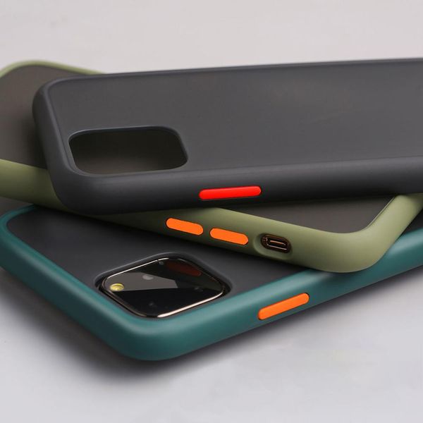 

ударопрочный shell задняя крышка для iphone полупрозрачный soft shell для мобильного телефона shell, полный спектр защиты для мобильных теле