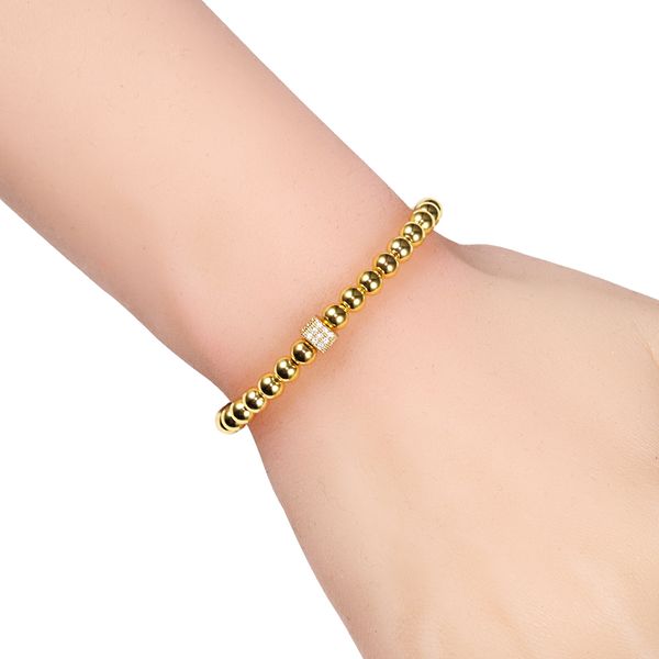 

black/gold/silver new fashion cube adjustable men bracelet trendy handmade weave charm beads bracelet for men jewelry gift 2020