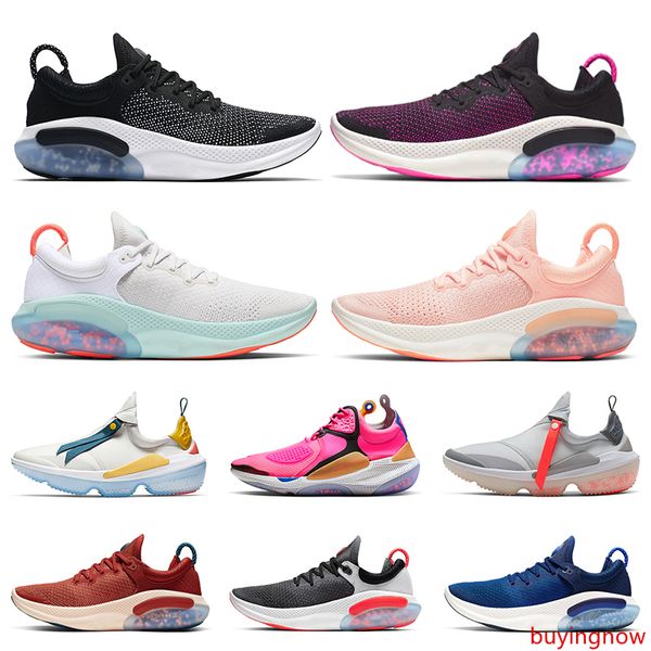 

2020 joyride men women running shoes platinum tint university red racer blue core black womens mens trainer athletic sport sneaker 36-45