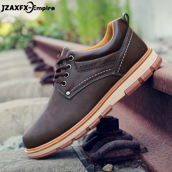 

new men pu leather shoes winter warm men's flats oxfords shoes plus velvet man causal lace-up for men, Black