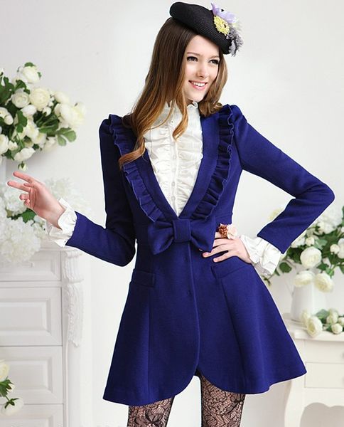 

формальные сладкие женщины дамы повседневные рубашки топы 2 стиль оборками водолазка с длинным расклешенным рукавом тонкие твердые топы разм, White