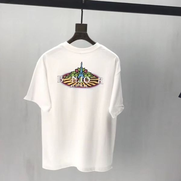 

19ss box logo x swaroovski 25th anniversary tee men women couple summer fashion casual street white t-shirt s-xl hflstx417, White;black
