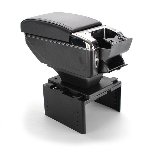 

universal armrest car arm rest center centre console rotatable storage box top