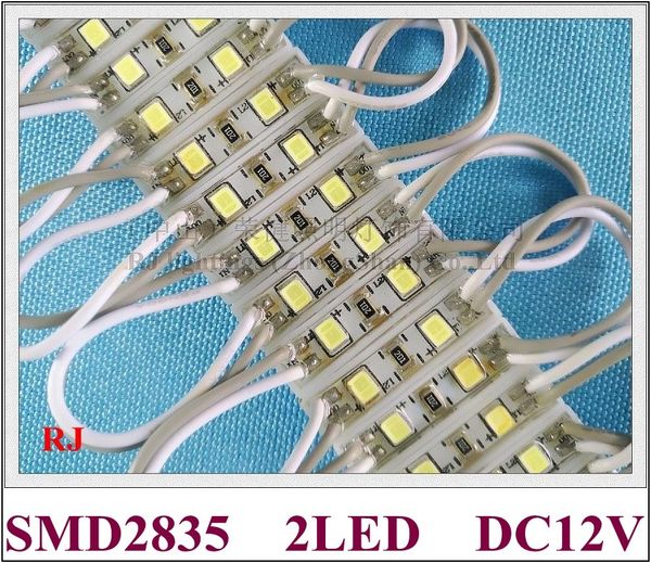

26мм*07мм водонепроницаемый smd 2835 светодиодный модуль свет лампы led задний свет для мини-знак и буквы dc12v 2led 0.4 вт