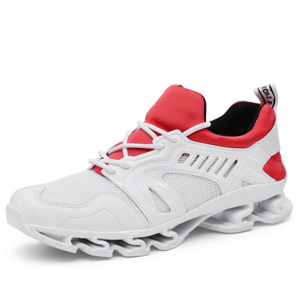 

super cool breathable running shoes men sneakers bounce autumn outdoor sport shoes professional brand training, Black