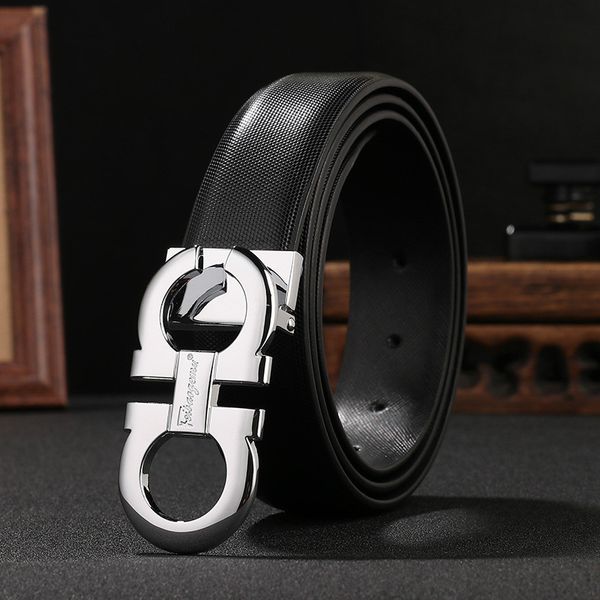 

2020 mens designer belts mens woman luxury belt designer belts new big buckle men belt fashion wholesale ing, Black;brown