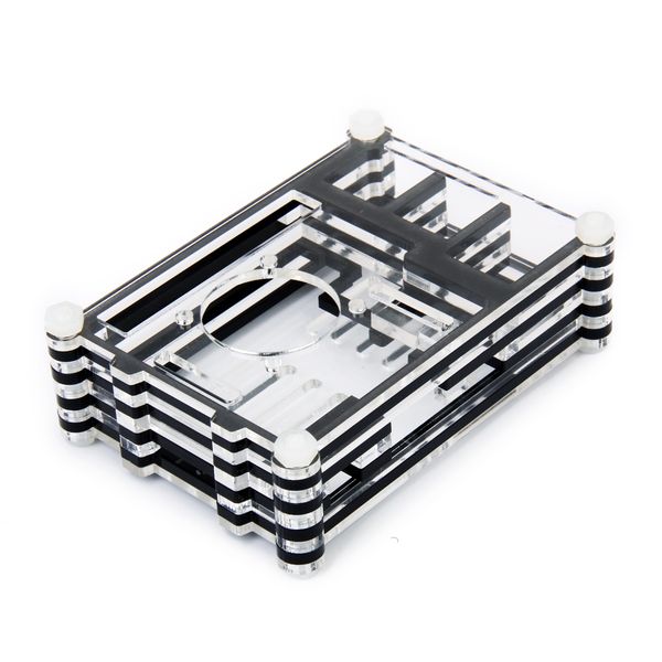 

generic black shell case box enclosure for pi b+ pi 2