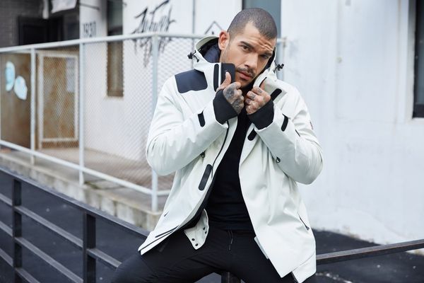 

sell brand designer mens casual down jacket down coats mens outdoor warm feather man winter coat outwear jackets parka b103279d, Black