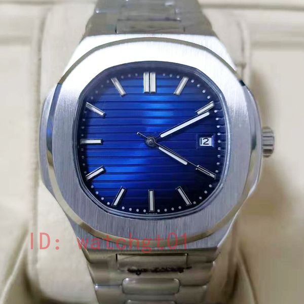 

2020 luxury watch nautilus 5711 blue mens automatic movement aquanaut watch montre de luxe fashion reloj de lujo wristwatches
