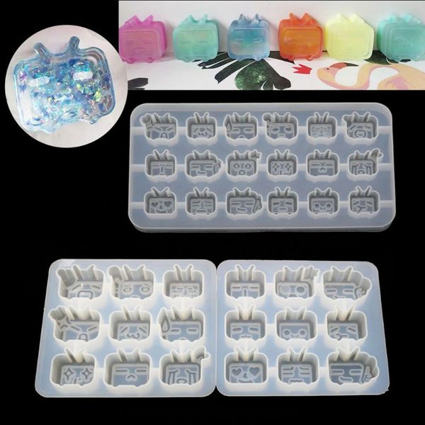 

мультфильм тв подвеска uv resin пресс-формы ювелирных силикона ювелирных изделий инструменты