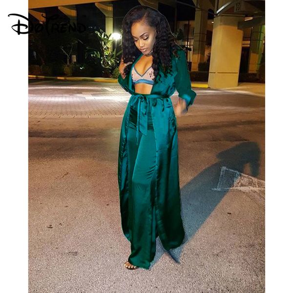 

женские костюмы для отдыха из двух частей женские костюмы длинная рубашка и брюки широкие штанины осень шелковый с длинным рукавом комплекты, White