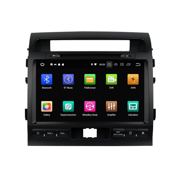 

android 8.0 octa core 9 "автомобильный dvd gps-плеер для toyota land cruiser 2008 2009 2010 2011 2012 радио bluetooth wifi usb 4 гб ram 64 г