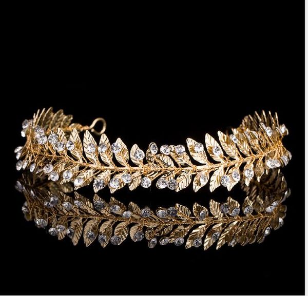 

silver-plated diamond jewelry bridal crown bridal headdress, Slivery;golden