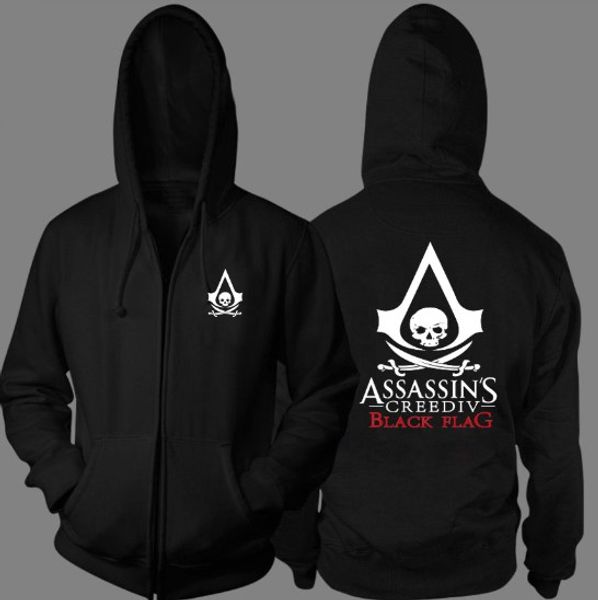 

men's sweater animation surrounding fashion leisure men's zipper sweater