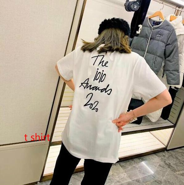 

france designer t shirts for women tee shirts 20ss summer brand t-shirt with letters embroidery luxury casual lady paris zwn20433, White