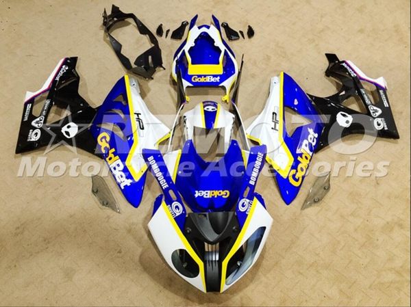 

4gifts new abs motorcycle full fairings kits fit for bmw s1000rr 2009 2010 2011 2012 2013 2014 09 10 11 12 13 14 bodywork set blue yellow