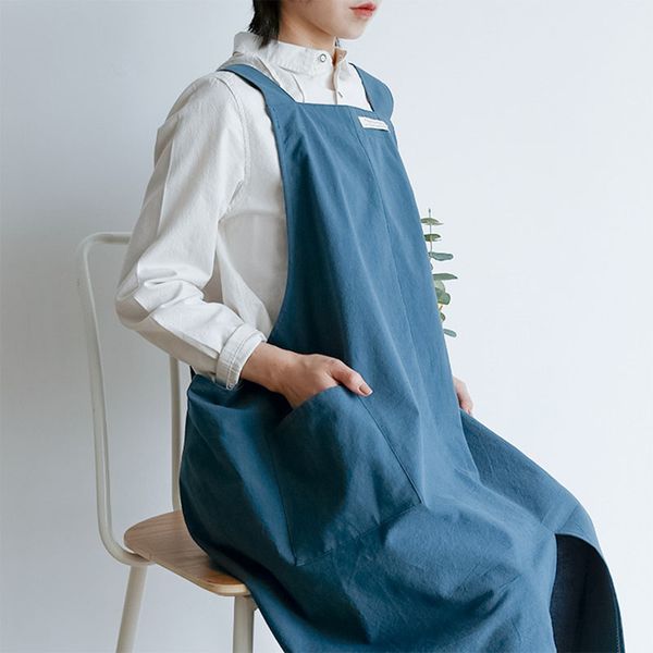 

cotton apron homewear garter flower shop coffee shop overalls 130*85cm parts use