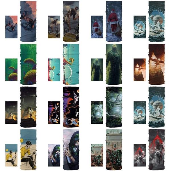 

new scarf scarves dust-proof isolation polluted air magic tube scarf soft elastic material sports headband, Blue;gray