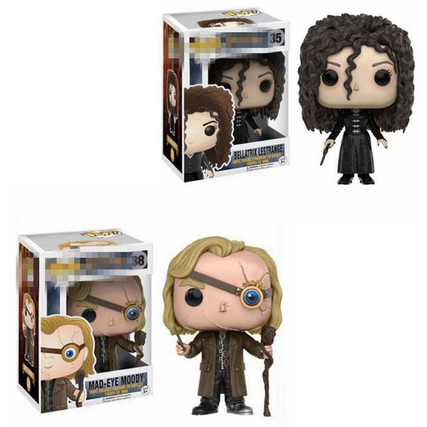

funko pop figures harries potter bellatrix lestrange alastor moody limited vinyl dolls toys for children birthday gifts