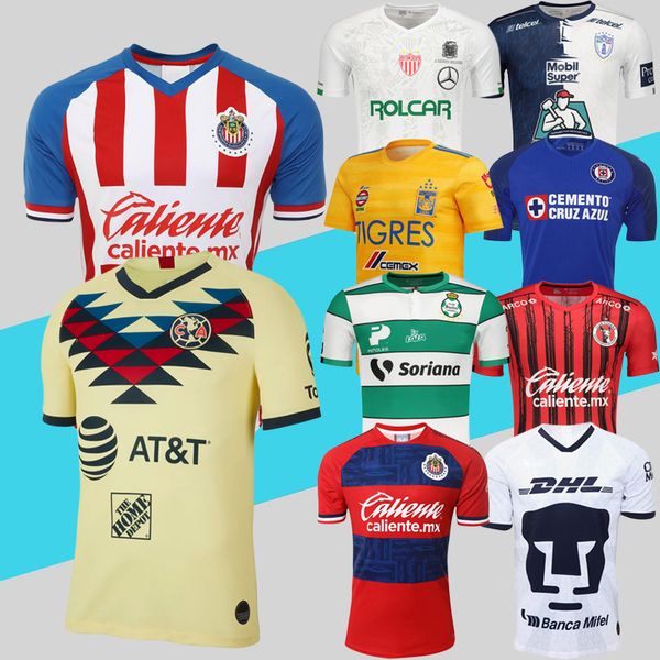 

Club america chiva cruz azul unam pachuca xolo de tijuana tigre uanl necaxa laguna occer jer ey 19 20 liga mx 10pc dhl