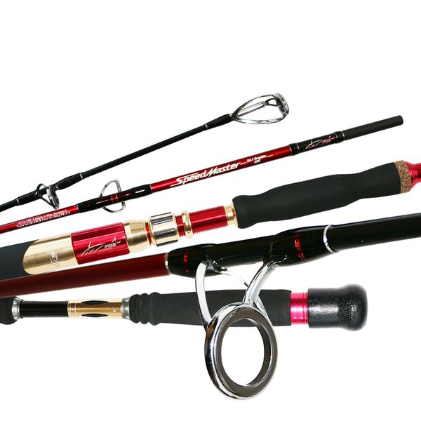

2019 new slow jigging fishing rod max drag 15kg 1.8m 2 section rod lure weight 150-350g spinning fishing boat