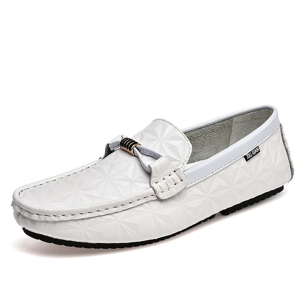 

autumn leather loafers male fashion men casual shoes mocassin peas driving men shoes comfortable flats male loafers hc-463, Black