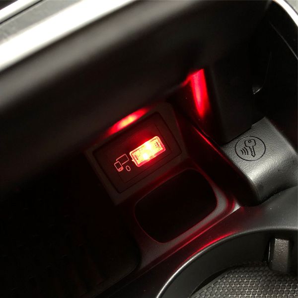 

1pcs car-styling usb atmosphere led light case for dodge journey juvc charger durango cbliber sxt dart 1500 challenger
