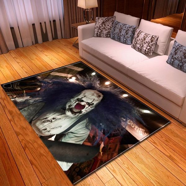 

horror nordic skull 3d printing carpets for living room bedroom area rugs soft flannel home floor mats halloween party decor rug