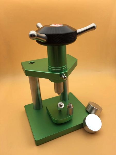 

multi-functional capping machine watch case back pressing tool with 12 dies watch repair tool