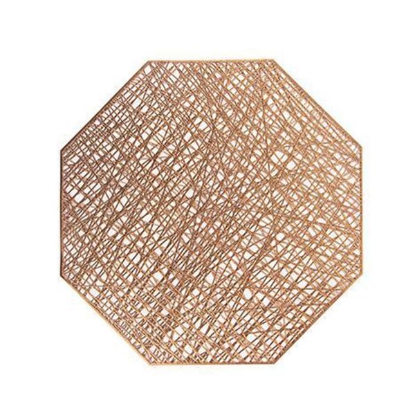 

теплоизолированная таблица мат placemat non скольжение водонепроницаемой главная аксессуары украшение dinner пвх ресторан кухня восьмиугольн